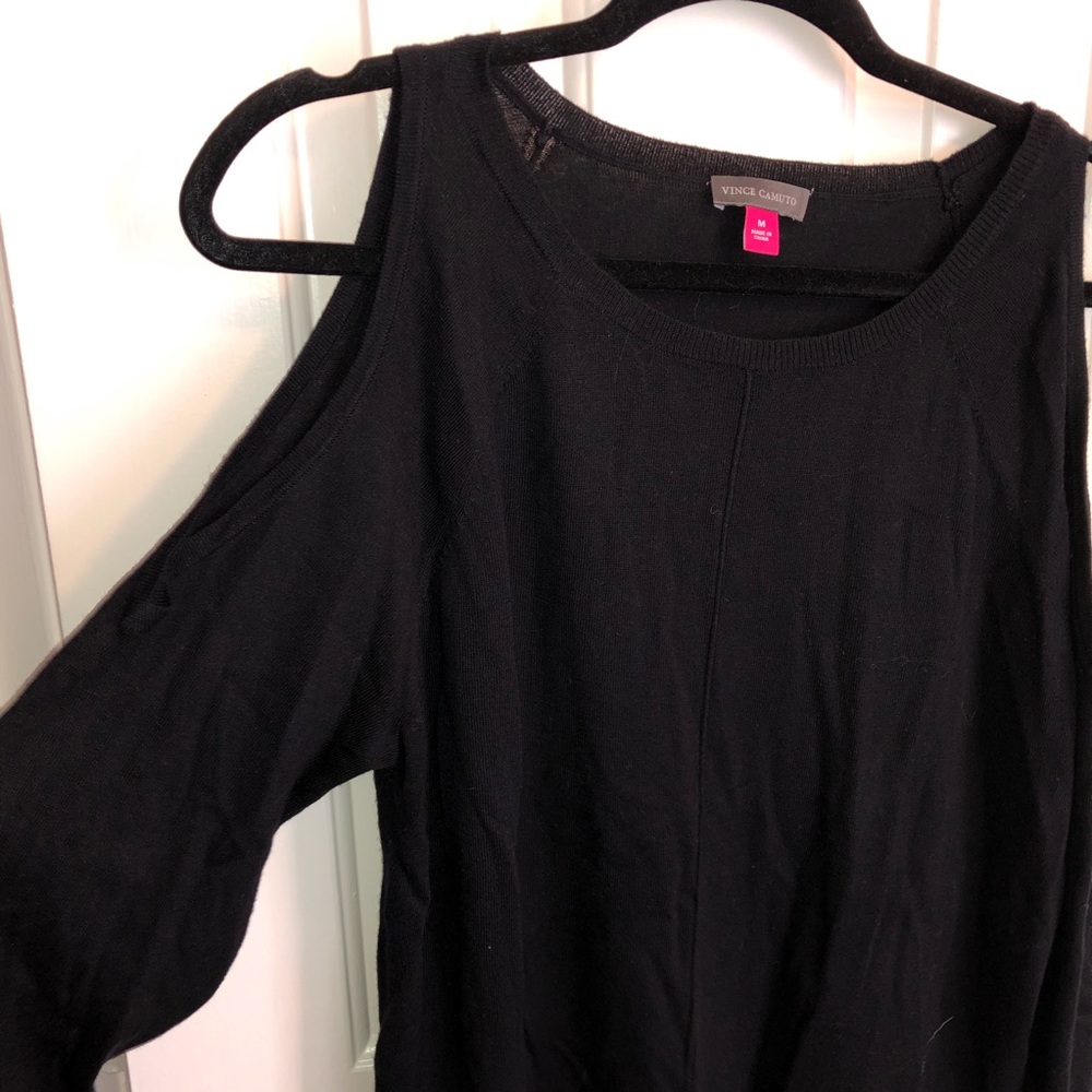 Vince Camuto cold shoulder top